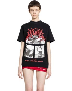 Dilara Findikoglu T-Shirts & Tank Tops - Red
