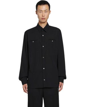 Undercover Cotton Gauze Shirt - Black
