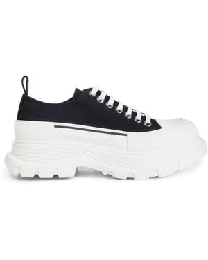 McQueen Tread Slick Trainers - White