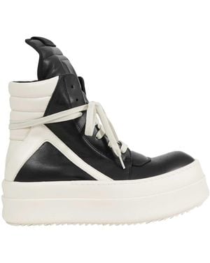Rick Owens Tower Jumbolace Geobasket - Black
