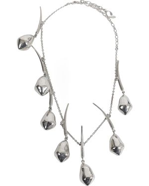 Panconesi Lacrima Necklace - Metallic