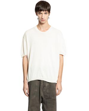 Uma Wang Short Sleeve Top - White