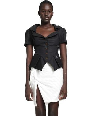 Vivienne Westwood Monday Short Sleeve Shirt - Black