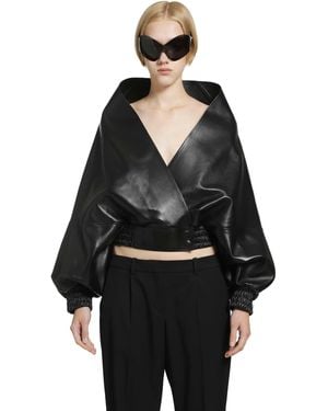 Balenciaga Wrap Jacket - Black