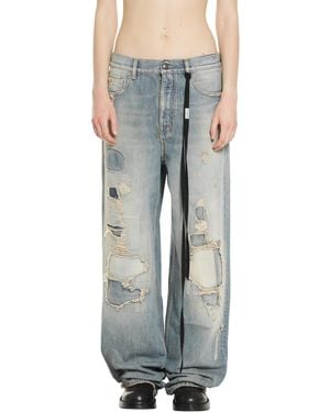 Ann Demeulemeester Jakoba 5 Pocket Jeans - Gray