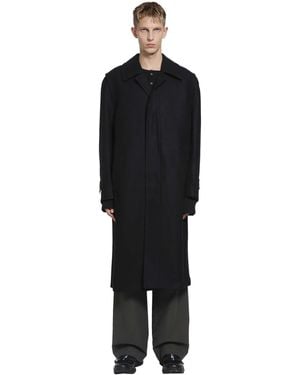 Rier Classic Loden Coat - Black