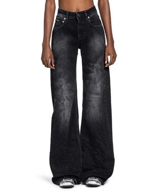 Balenciaga Wide Leg Trousers - Blue