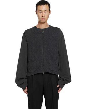 SALON C. LUNDMAN Zip Gilet - Black