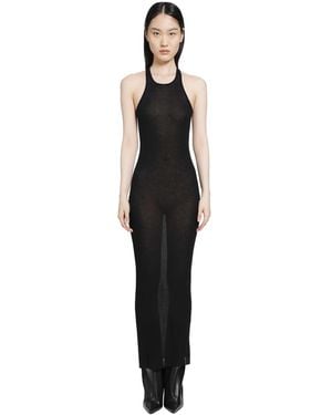 Rick Owens Tower Tank Dress - Black