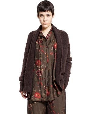 Uma Wang Over Cardigan - Brown