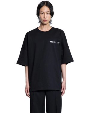 McQueen Oversized T-Shirt - Black