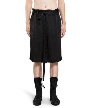 Ann Demeulemeester Pedro Lounge Shorts - Black