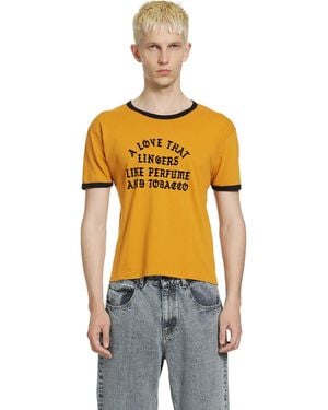 Second Layer A Love That Lingers Ringer Tee - Metallic