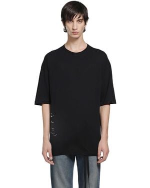 Ann Demeulemeester Dieter Comfort T-Shirt - Black