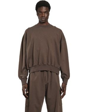 Roadless Cotton Jersey Sleeveless Sweatshirt - Brown