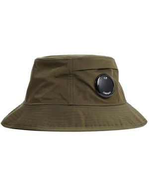C.P. Company Chrome-R Lens Bucket Hat - Green