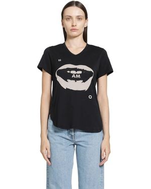 Fendi Ti Amo Print Jersey T-Shirt - Black