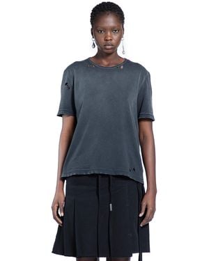 Ann Demeulemeester Fanie Standard T-Shirt - Blue