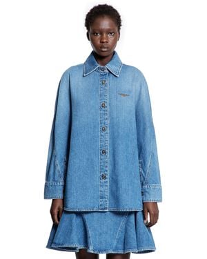 Givenchy Cocoon Shirt - Blue