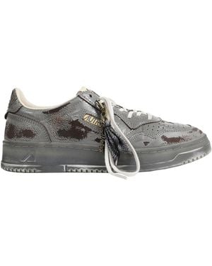 Autry Medalist Low Super Vintage Sneakers - Gray