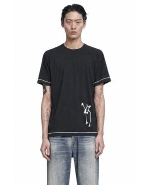 Y-3 Chito Graphic Running T-Shirt - Black