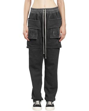 Rick Owens Tower Creatch Cargo Drawstring - Black