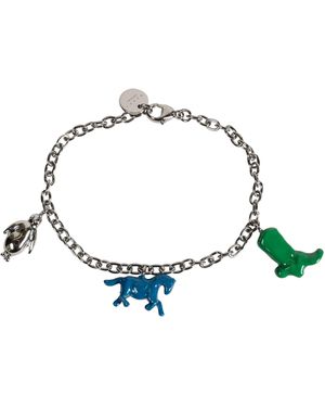 Marni Horse Charm Bracelet - Blue
