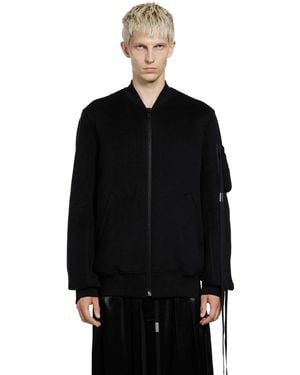 Ann Demeulemeester Dries Standard Bomber - Black