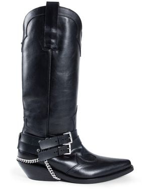 Ann Demeulemeester Finnbo Santiago Boots - Blue