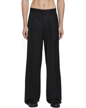 Lardini Pleated Pants - Black