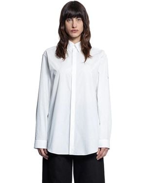 Moncler Genius Willow Smith Collaboration Cotton Poplin Shirt - White