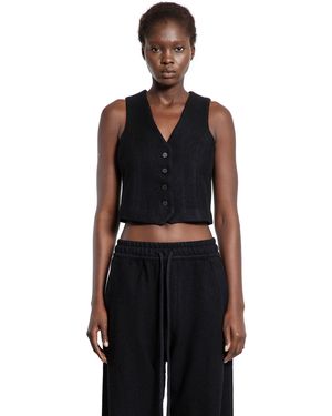 Thom Krom W J 212 Wool Vest - Black