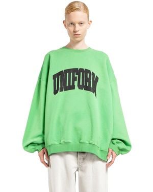 032c Lucky Strike Oversized Sweatshirt - Green