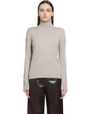 Max Mara Wool Turtleneck - Grey