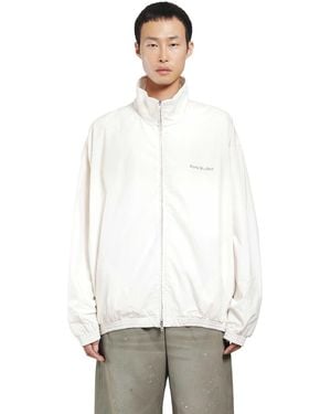 Acne Studios Washed 1996 Logo Jacket - White