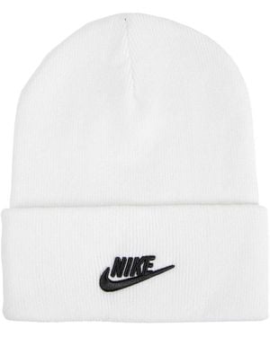 Nike Peak Beanie - White
