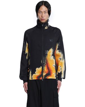 Y-3 Aop 3-Stripes Track Jacket - Black