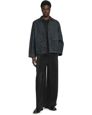 Lemaire Denim Boxy Jacket - Black