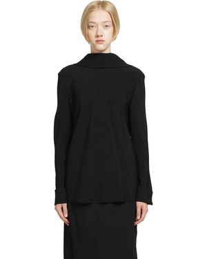 The Row Evo Blouse - Black