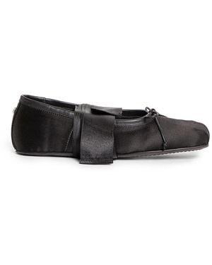 Ann Demeulemeester Flats - Black