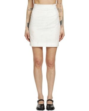 Vivienne Westwood Crotch 45 Skirt - White