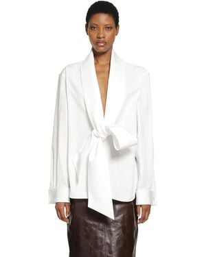 Saint Laurent Lavallière Shirt - White
