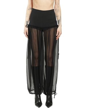 Nensi Dojaka Hybrid Harem Trousers - Black
