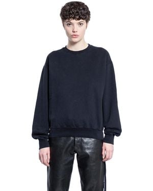 Ann Demeulemeester Zelma 'Smokey Eye' Sweatshirt - Blue