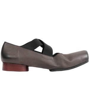 Uma Wang Calfskin Ballerinas - Black