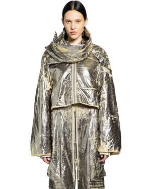 Rick Owens Zip-Fastening Jacket - Grey