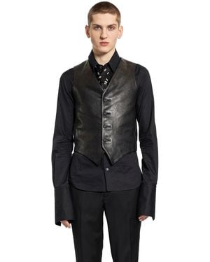 Ann Demeulemeester Alrik Classic Waistcoat - Black