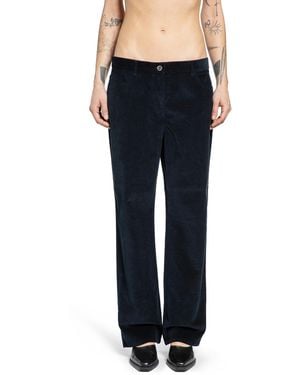 TOTEME Straight Cord Pants - Blue