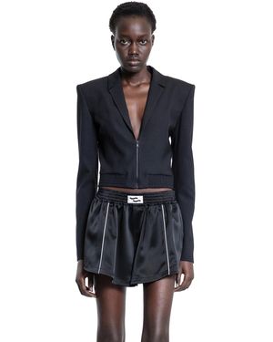 Ssheena Brio Cropped Blazer - Blue