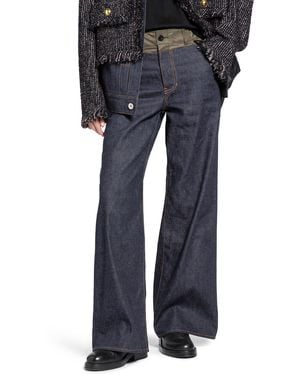 Sacai Denim Pants - Blue